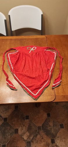 Vintage holiday apron - holiday, unique