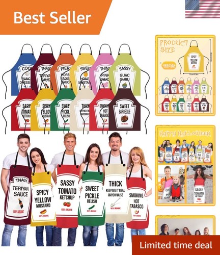 Colorful condiment costume - condiment,